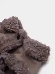 Серый дубленка для собаки