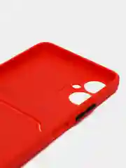 Красный чехол для Tecno Spark 9 Pro, Camon 19/19 Pro, Tecno Pova 3, с отделением для карты