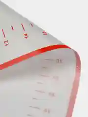 Красный коврик силиконовый для раскатки и выпечки теста