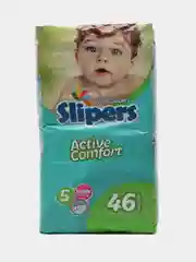 Подгузники Slipers №5, детские, от 11 до 25 кг, 46 штук