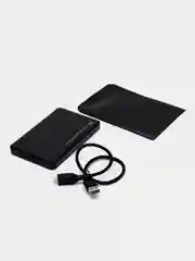 Черный корпус для внешнего накопителя жесткий диск SATA, HDD SSD 2.5" c USB 3.0