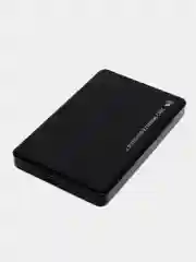Черный корпус для внешнего накопителя жесткий диск SATA, HDD SSD 2.5" c USB 3.0