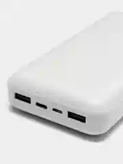 Белый портативная зарядка Power bank BOROFONE BJ3A