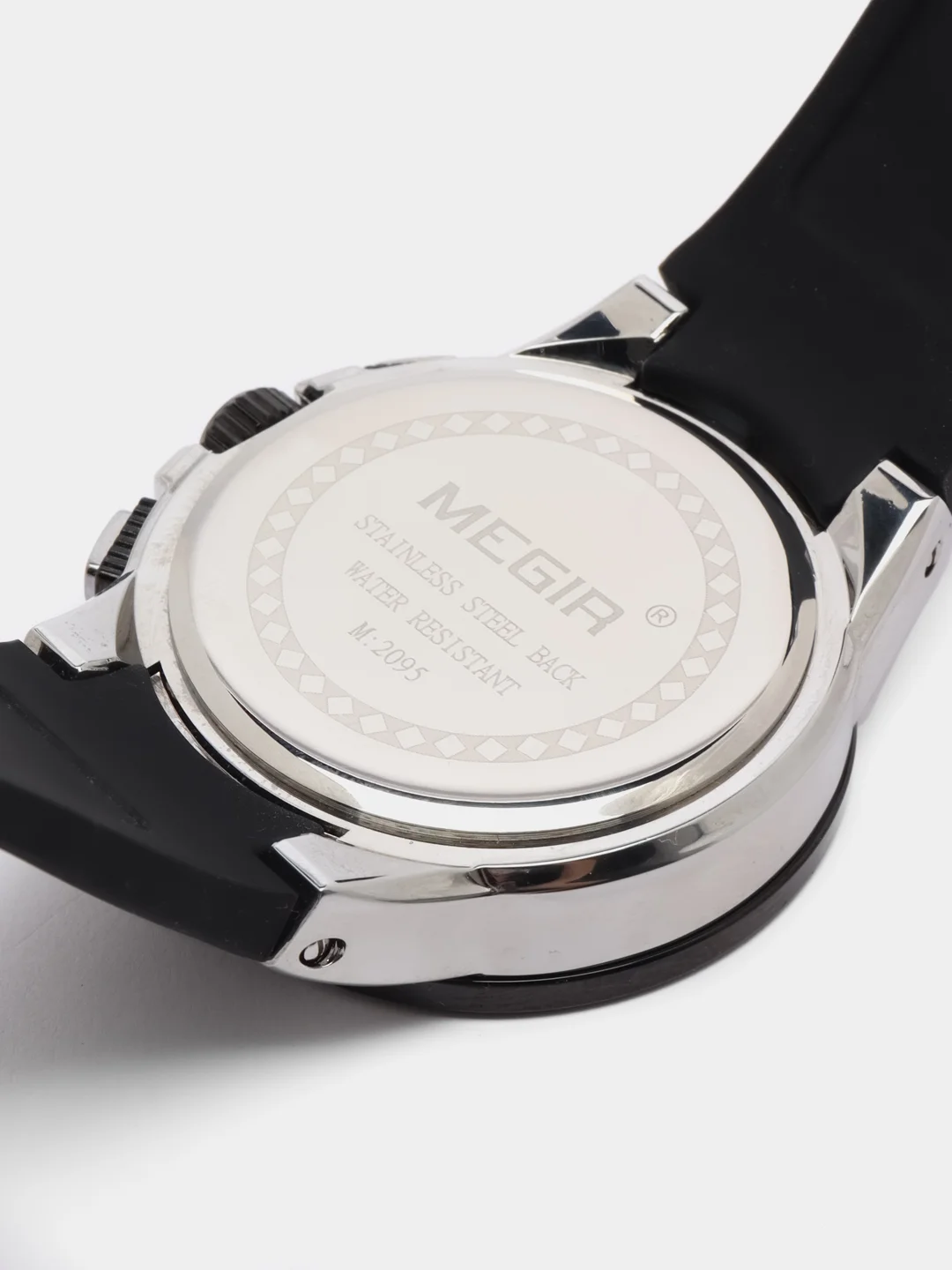 Красный мужские наручные часы Megir MN2095G, с хронографом, в подарочной упаковке
