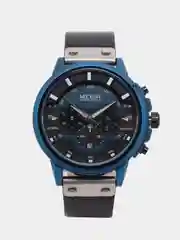 Синий мужские наручные часы Megir ML2080G, с хронографом, в подарочной упаковке