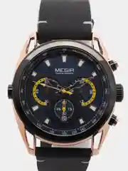 Синий мужские наручные часы Megir ML2135G с хронографом, в подарочной упаковке