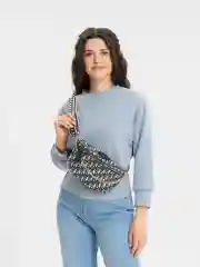 Хром женская поясная сумка