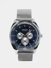 Синий мужские наручные часы Megir MS2072G, с хронографом, в подарочной упаковке