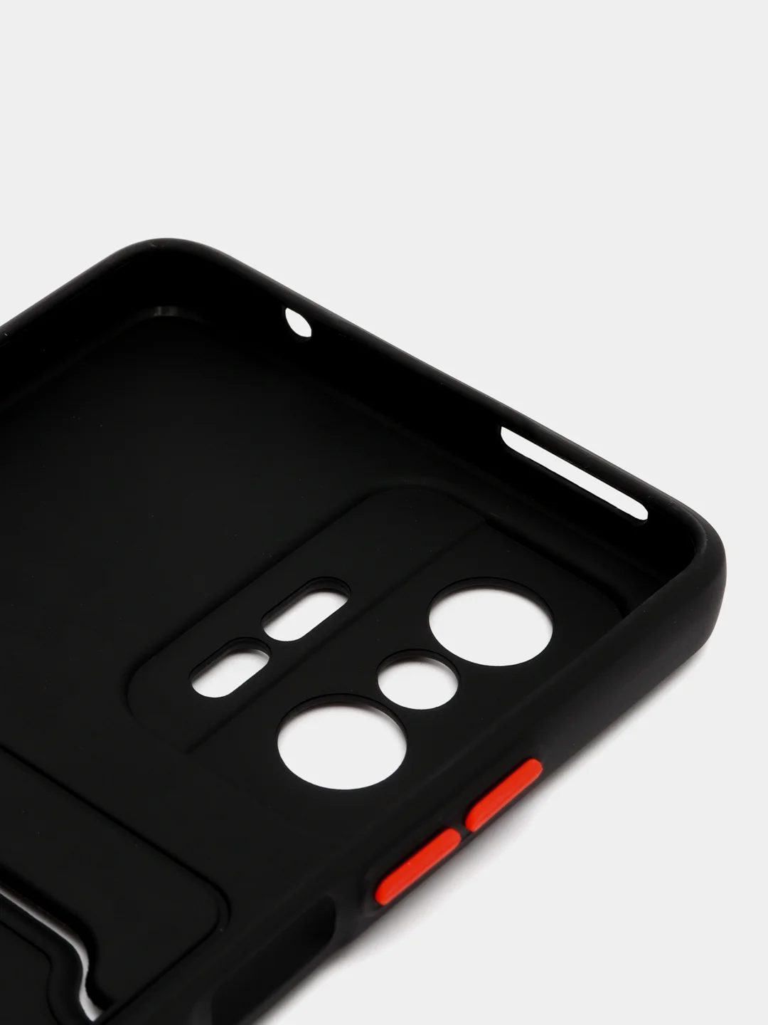 Черный чехол для Xiaomi 11T / 11T Pro / Сяоми 11Т / 11Т Про, с карманом для карт
