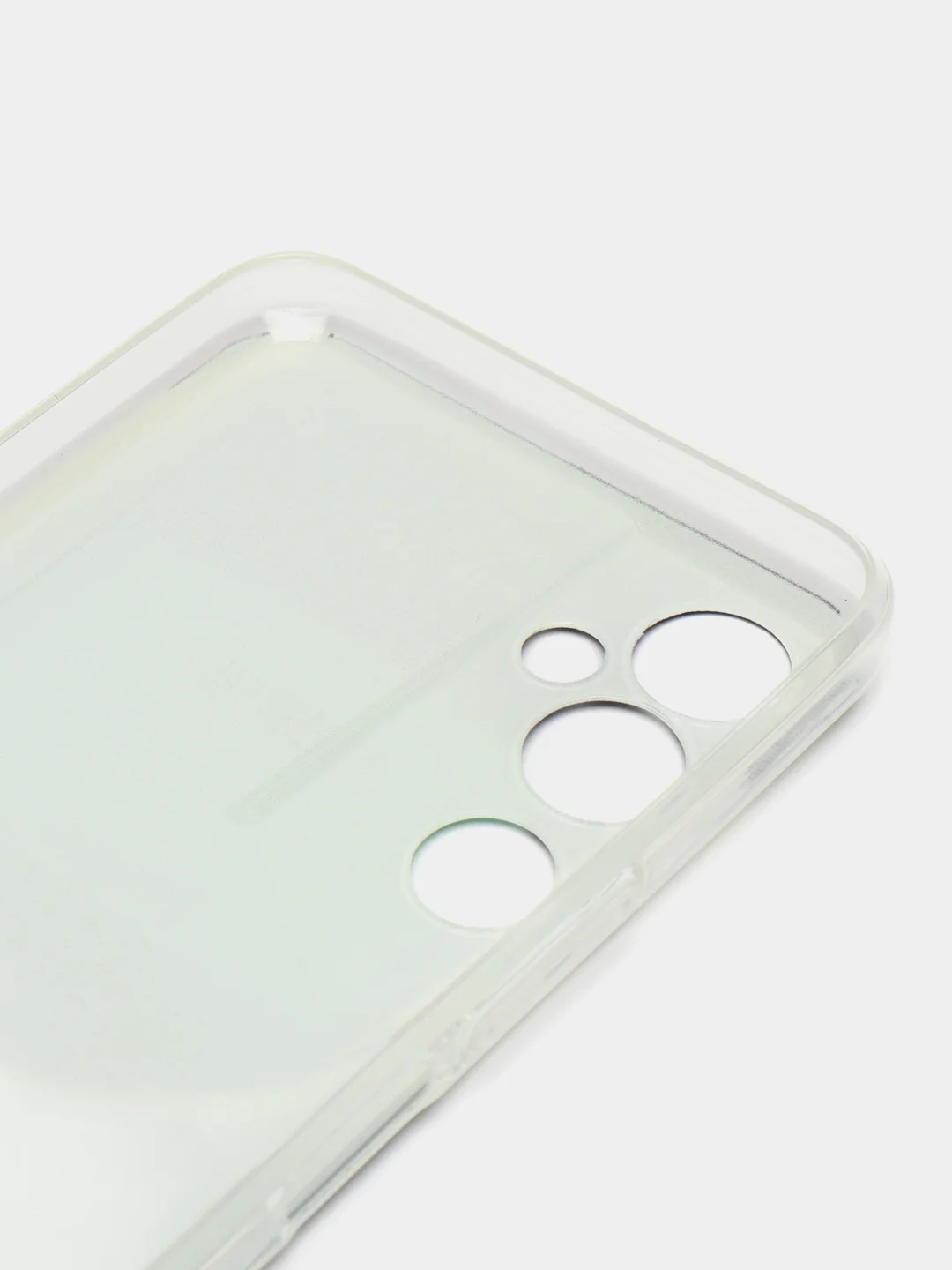 Угольный чехол на Tecno Pova Neo 2 / Текно Пова Нео 2 прозрачный, с рисунком, защита камеры