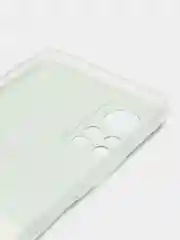 Тёмно-серый силиконовый чехол на Infinix HOT 11S NFC / Инфиникс Хот 11S NFC прозрачный, с рисунком