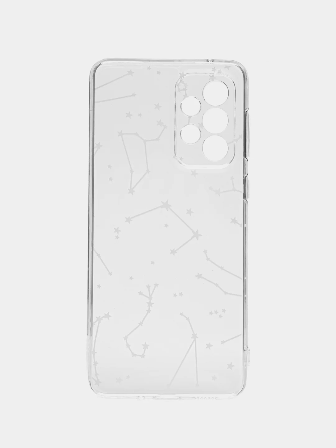 Прозрачный чехол на Samsung Galaxy A33 5G / Галакси А33 5G прозрачный, с рисунком, защита камеры