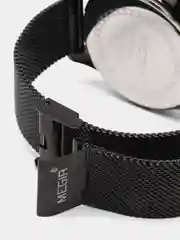 Черный мужские наручные часы Megir MS2153G, с хронографом, в подарочной упаковке