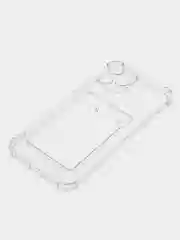Чехол с карманом для карт iPhone 11/XR/12/13/XS/6s/7/8/SE/Pro/Max/Plus/mini, силиконовый