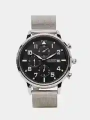 Серебряный мужские наручные часы Megir MS2157G, с хронографом, в подарочной упаковке