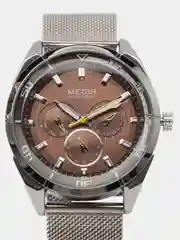 Коричневый мужские наручные часы Megir MS2072G, с хронографом, в подарочной упаковке