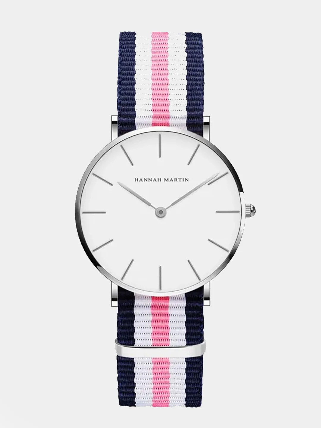 Розовый женские наручные часы Hannah Martin HM1119 в подарочной упаковке