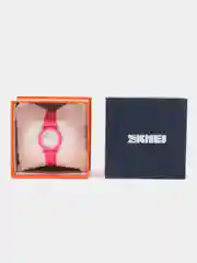 Тёмно-розовый наручные часы Skmei 1659, женские, в подарочной упаковке