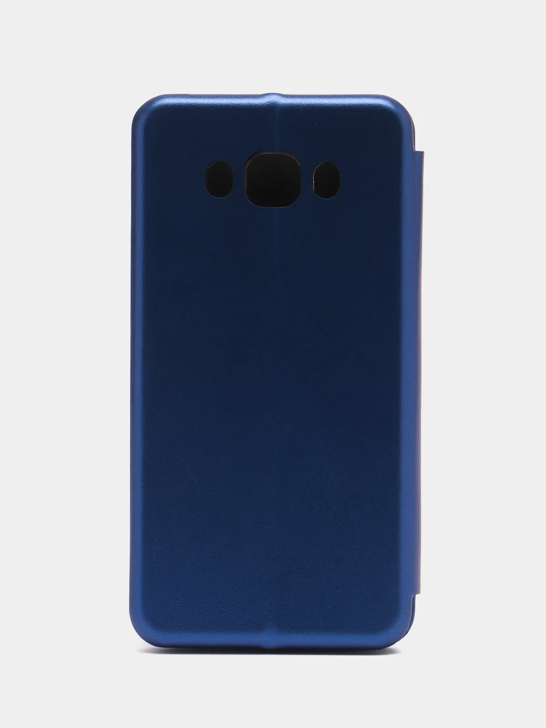 Синий чехол-книжка для Samsung Galaxy J 7 (2016), Samsung J7 (2016), Самсунг J 7 экокожа