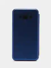 Синий чехол-книжка для Samsung Galaxy J 7 (2016), Samsung J7 (2016), Самсунг J 7 экокожа