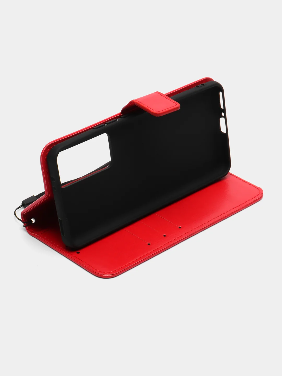 Красный чехол-книжка с магнитной застежкой для Xiaomi 12T Pro (Сяоми 12Т Про)