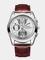 Коричневый мужские наручные часы Hannah Martin HM6301, в подарочной упаковке