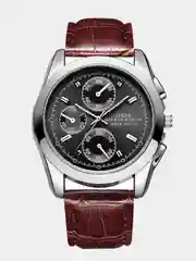 Багровый мужские наручные часы Hannah Martin HM6301, в подарочной упаковке