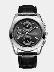 Черный мужские наручные часы Hannah Martin HM6301, в подарочной упаковке