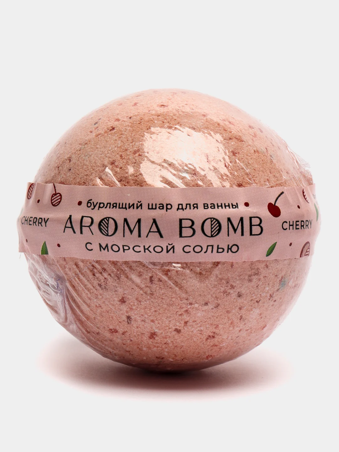 Вишнёвый бомбочка для ванн Aroma Soap Bomb, 16 видов, 130 г, бурлящий шар