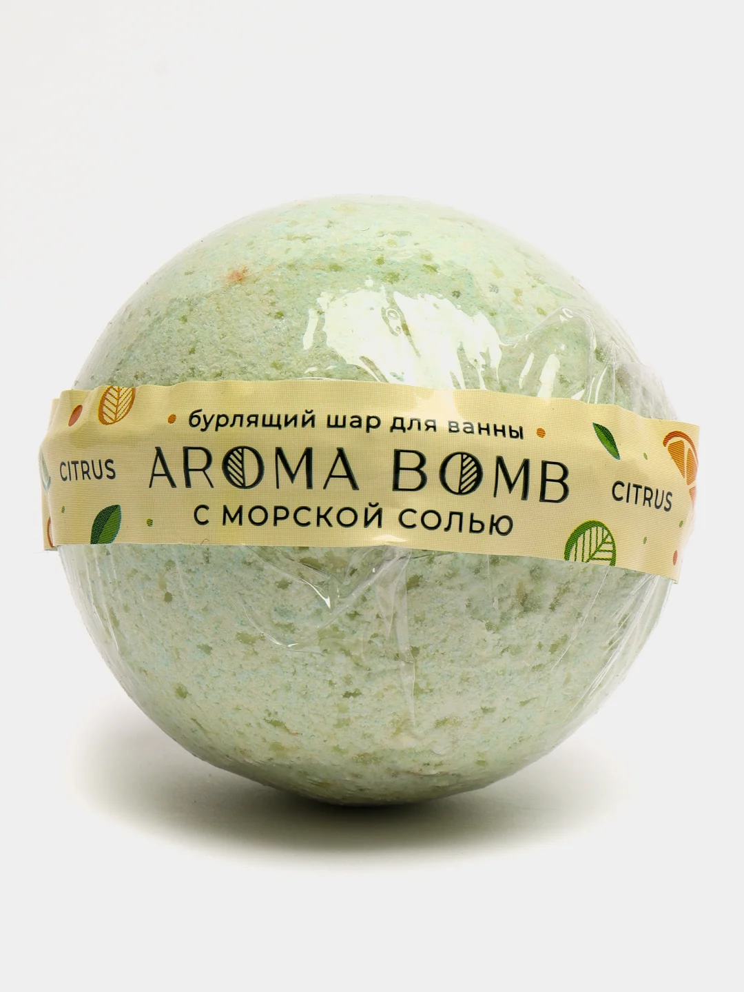Лайм бомбочка для ванн Aroma Soap Bomb, 16 видов, 130 г, бурлящий шар