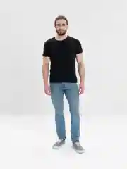 Черный футболка мужская