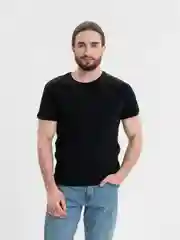 Черный футболка мужская
