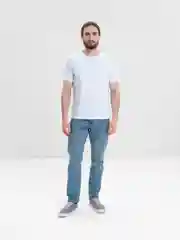 Белый футболка мужская