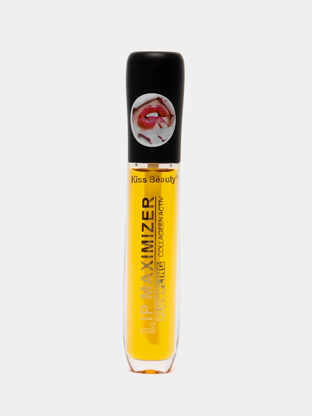 Блеск для увеличения губ Kiss Beauty, эффект объема