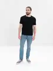 Черный футболка мужская