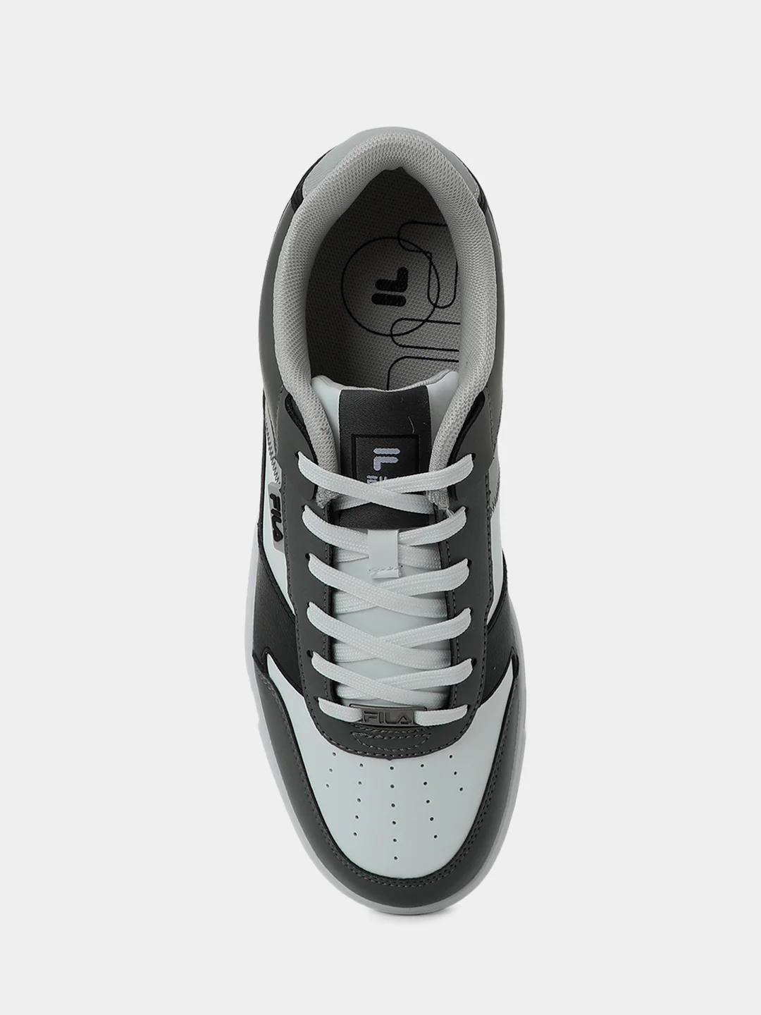 Тёмно-серый мужские кеды FILA FX-1000 LOW M