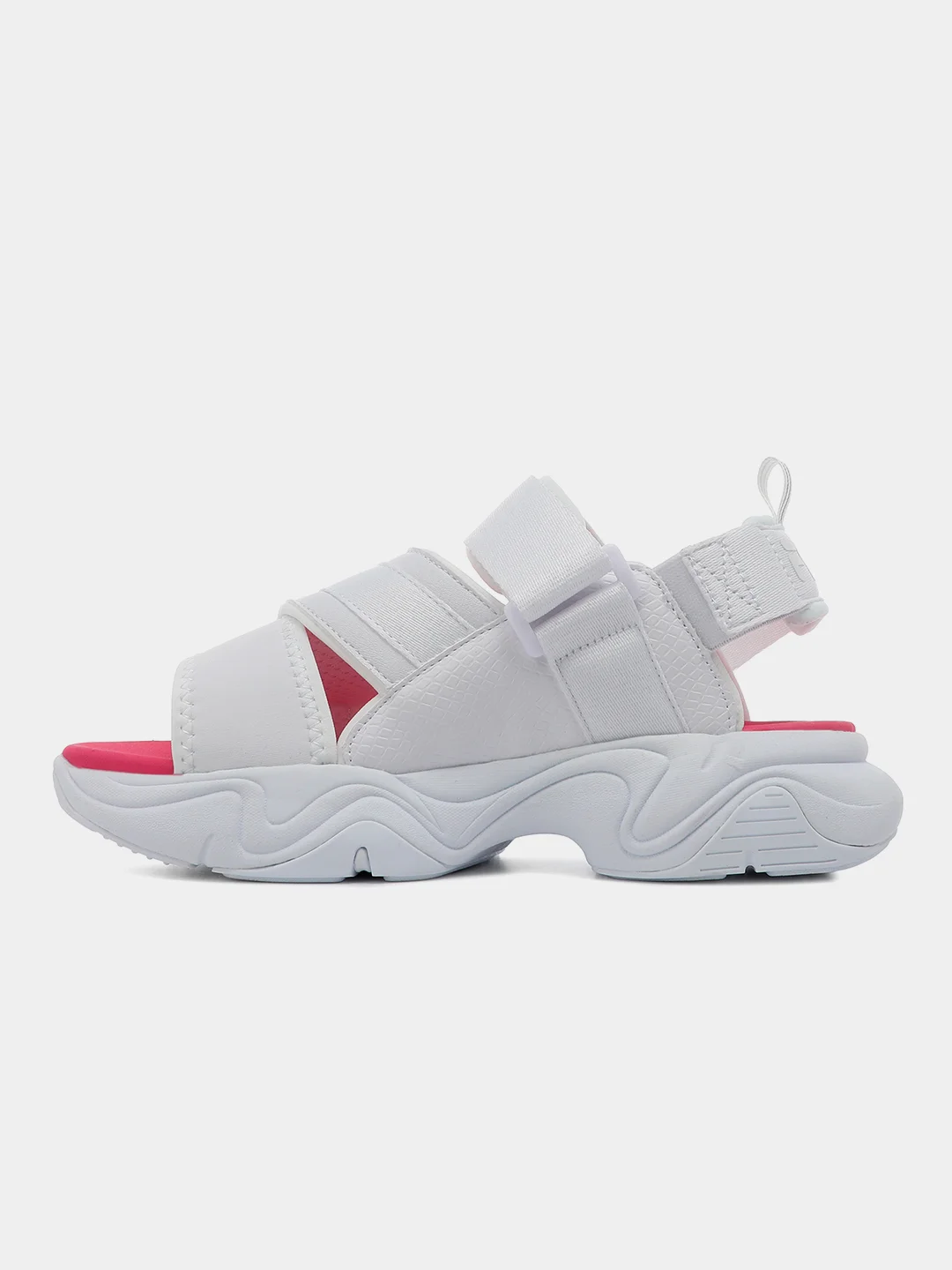 Белый женские сандалии FILA NEBULA SANDALS GL W