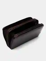 Коричневый клатч мужской из эко кожи