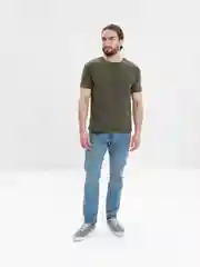 Зеленый футболка мужская