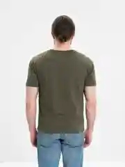 Зеленый футболка мужская