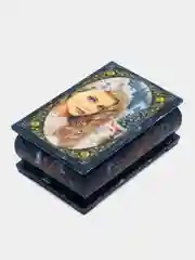 Оливковый шкатулка для хранения ювелирных украшений