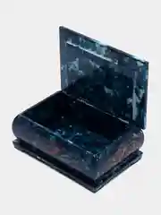 Индиго шкатулка для хранения ювелирных украшений