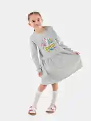 Детское платье для девочки, трикотажное, на 5-7 лет