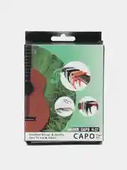 Красный каподастр для гитары, зажим для струн, 4 цвета