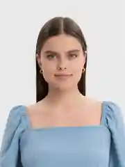Серьги полукольца, цветные сережки-гвоздики, 3 цвета, круглые серьги конго