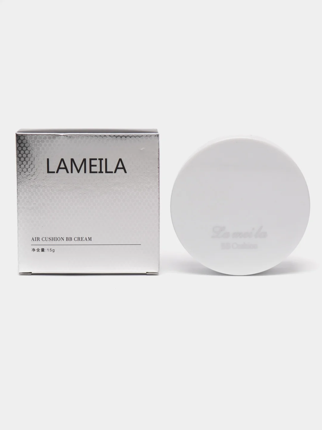 Белый кушон-bb крем с эффектом консилера Lameila