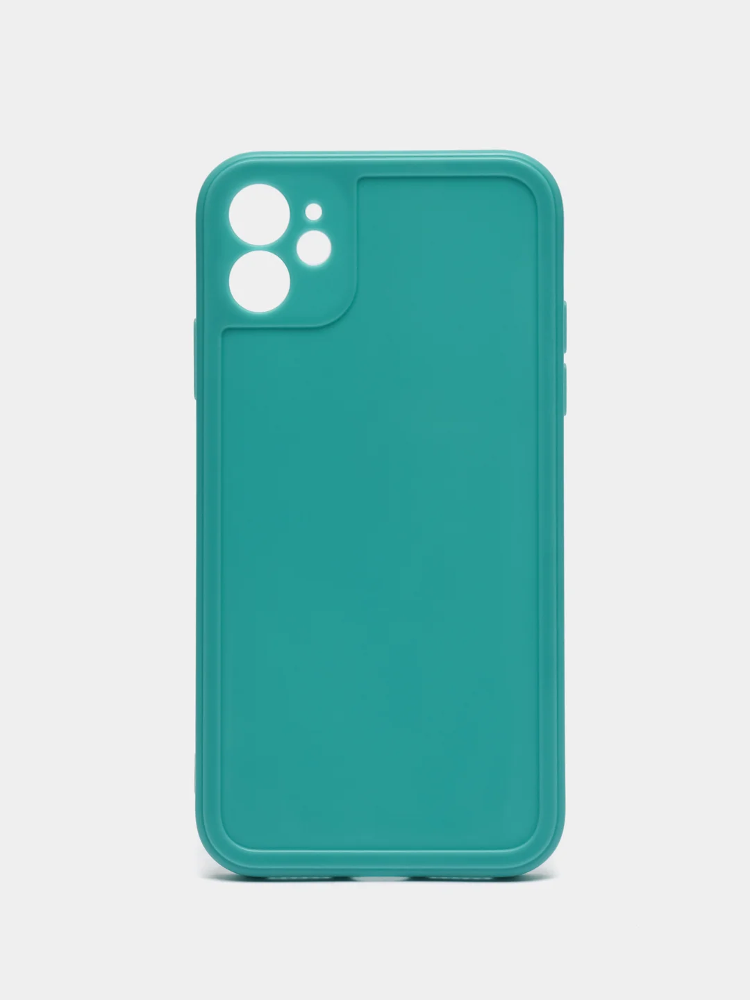 Бирюзовый чехол для iPhone 7 8 Plus XR X XS 11 12 13 Pro Max mini с защитой камеры айфон про макс
