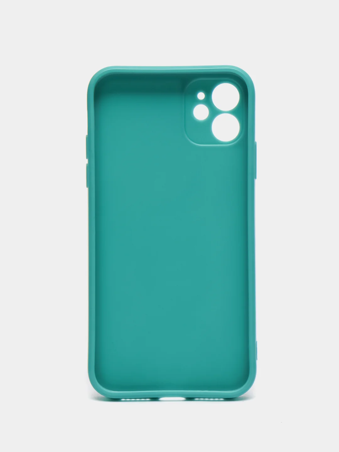 Бирюзовый чехол для iPhone 7 8 Plus XR X XS 11 12 13 Pro Max mini с защитой камеры айфон про макс