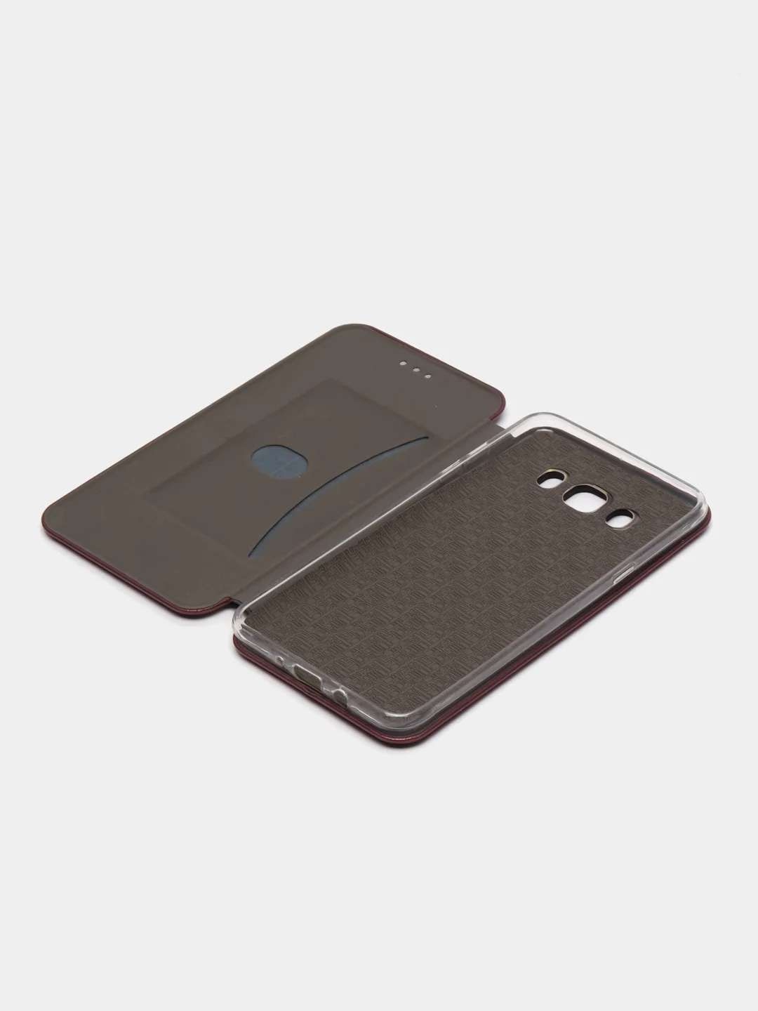 Пурпурный чехол книжка на Samsung Galaxy J7 2016 (J710), Самсунг Галакси Джи7 2016 (Джи710)