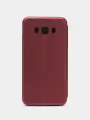 Пурпурный чехол книжка на Samsung Galaxy J7 2016 (J710), Самсунг Галакси Джи7 2016 (Джи710)